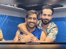 "Me And MS Dhoni Will Sit And Smoke": Irfan Pathan's Epic Reply On Hookah Question Amid Row