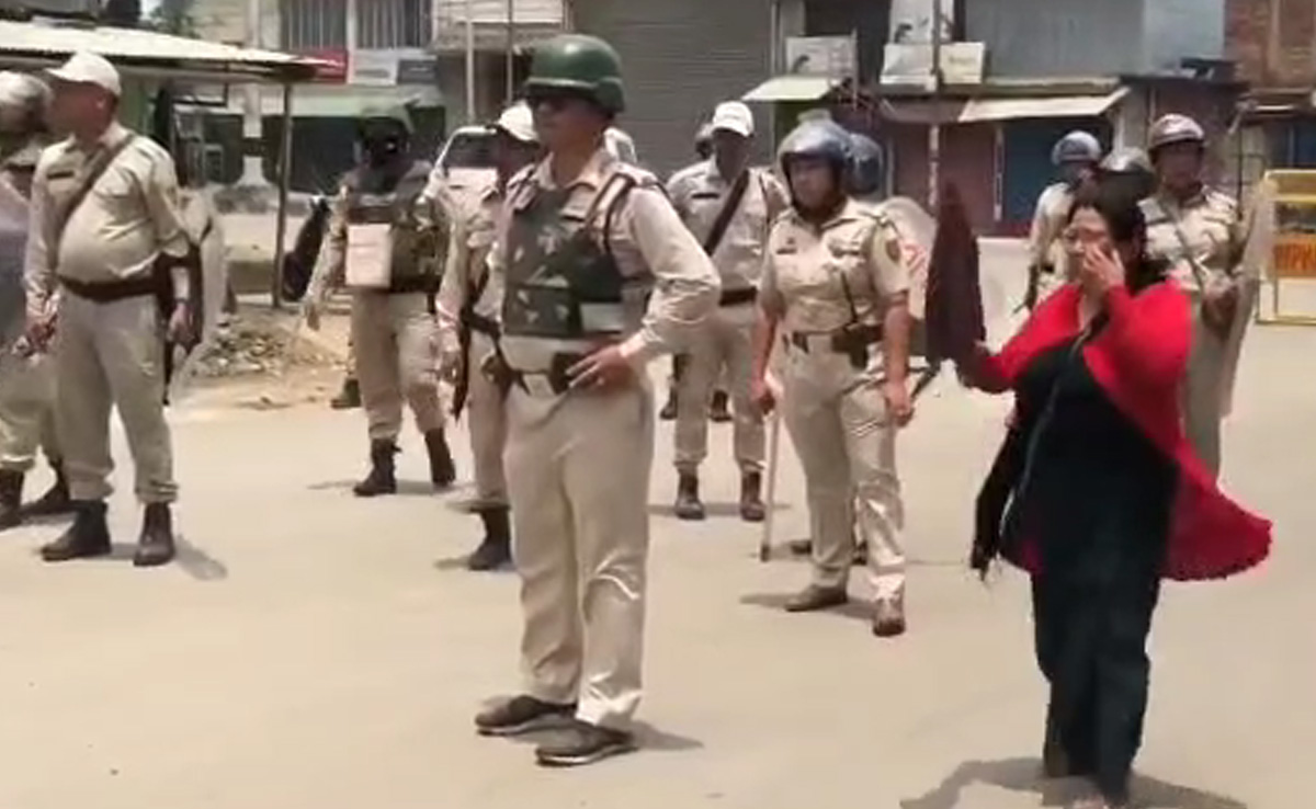 Army Called In After Fresh Flare-Up In Manipur\'s Imphal, Curfew Is Back