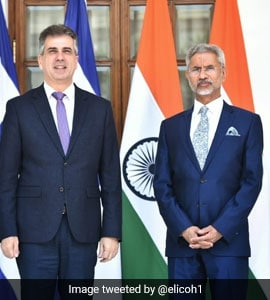 Israeli Foreign Minister Thanks India For Support Amid War On Hamas