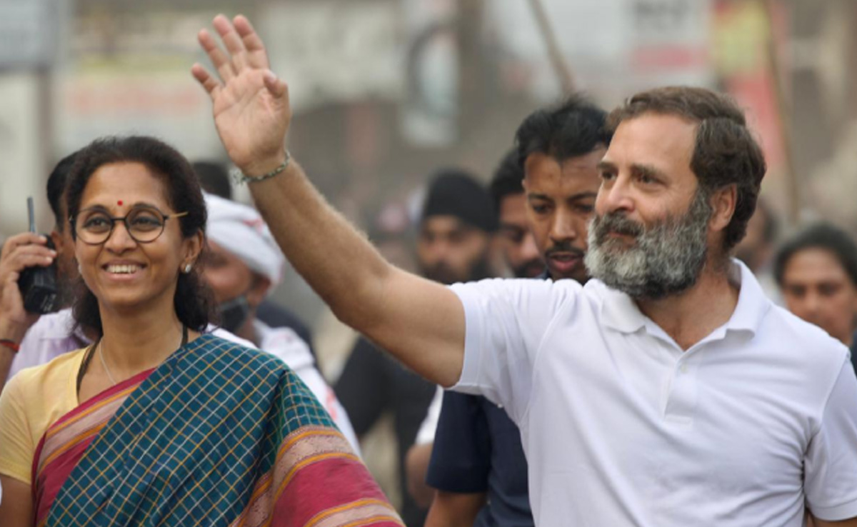Rahul Gandhi Dials Supriya Sule After Sharad Pawar's Sudden Resignation: Sources