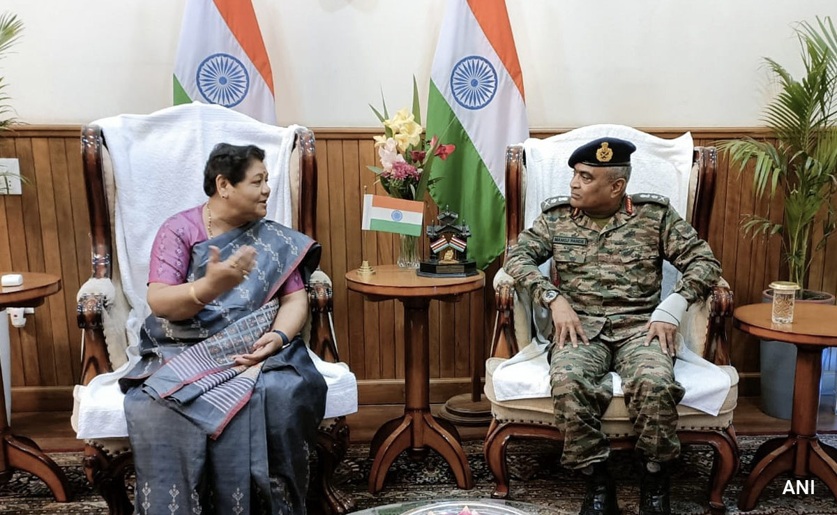 Army Chief Arrives In Violence-Hit Manipur