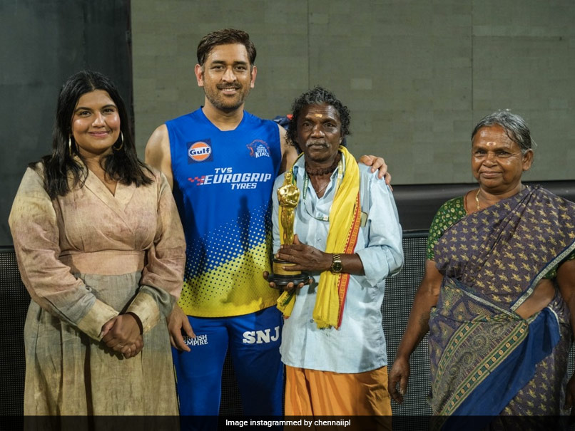 MS Dhoni Meets Oscar-winning Team of 'The Elephant Whisperers', Gifts Personalised Jerseys
