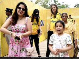 Watch: MS Dhoni On Song At Chepauk vs DC In IPL, Wife Sakshi Dhoni And Daughter Ziva Rejoice Watch: MS Dhoni On Song At Chepauk vs DC In IPL, Wife Sakshi Dhoni And Daughter Ziva Rejoice