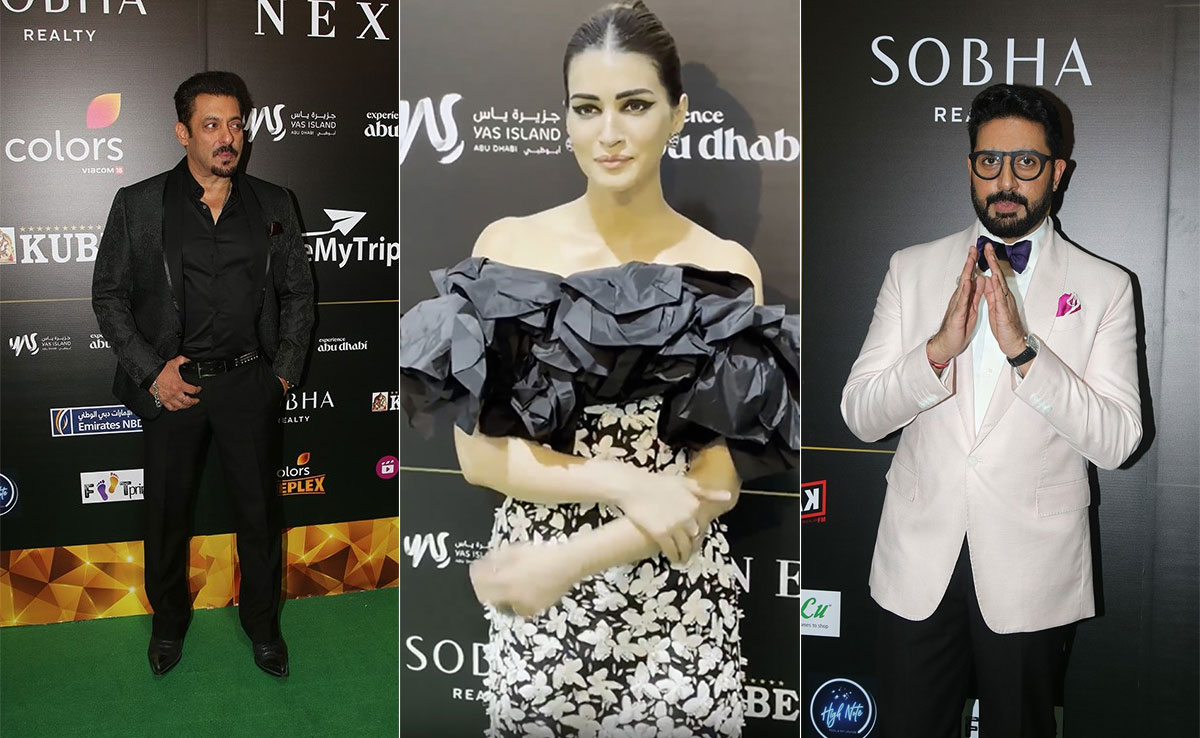IIFA Rocks 2023: Kriti Sanon, Salman Khan, Abhishek Bachchan And Others On The Green Carpet