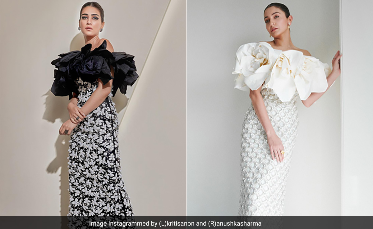 Anushka Sharma And Kriti Sanon In The Same Gown On The Same Day Is A Fashion Coincidence We Did Not See Coming