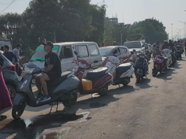 Long Queues At Petrol Pumps In Manipur Capital Amid Restrictions