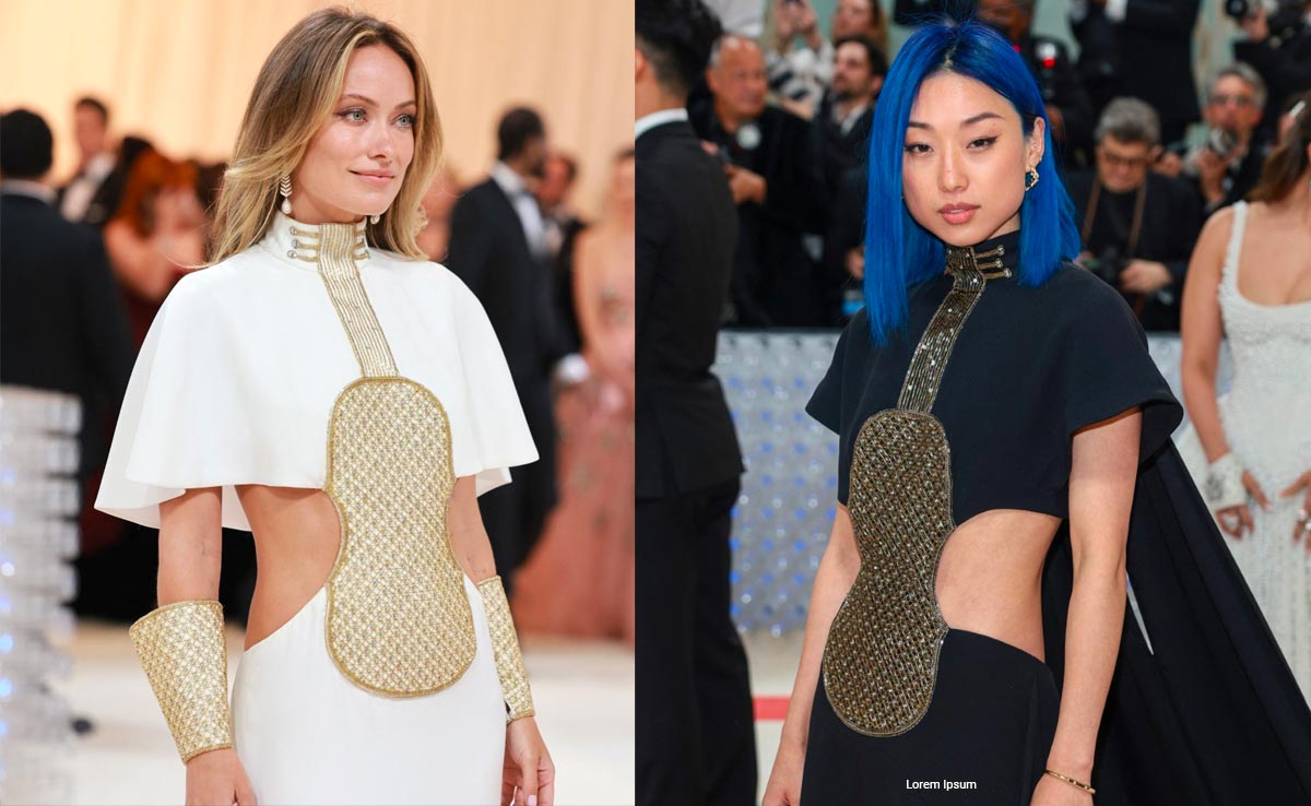 Remember The Viral Dress Debate? Olivia Wilde And Margaret Zhang's Chloe Dress Is The Met Version Of It