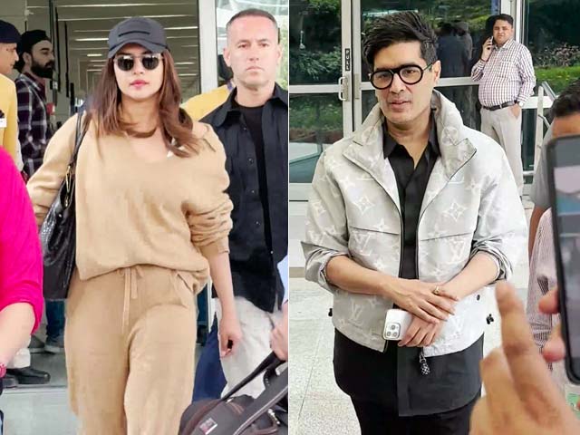 Priyanka Chopra, Manish Malhotra In Delhi For Parineeti-Raghav Chadha's Engagement Priyanka Chopra, Manish Malhotra In Delhi For Parineeti-Raghav Chadha's Engagement