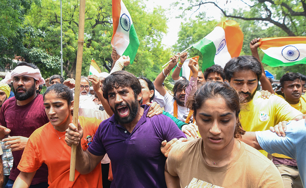 Top Wrestlers At Sports Minister's House Hours After Invite For Talks