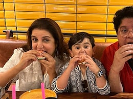 Farah Khan Devours <i>Burgiir</i> At Abdu Rozik's New Restaurant