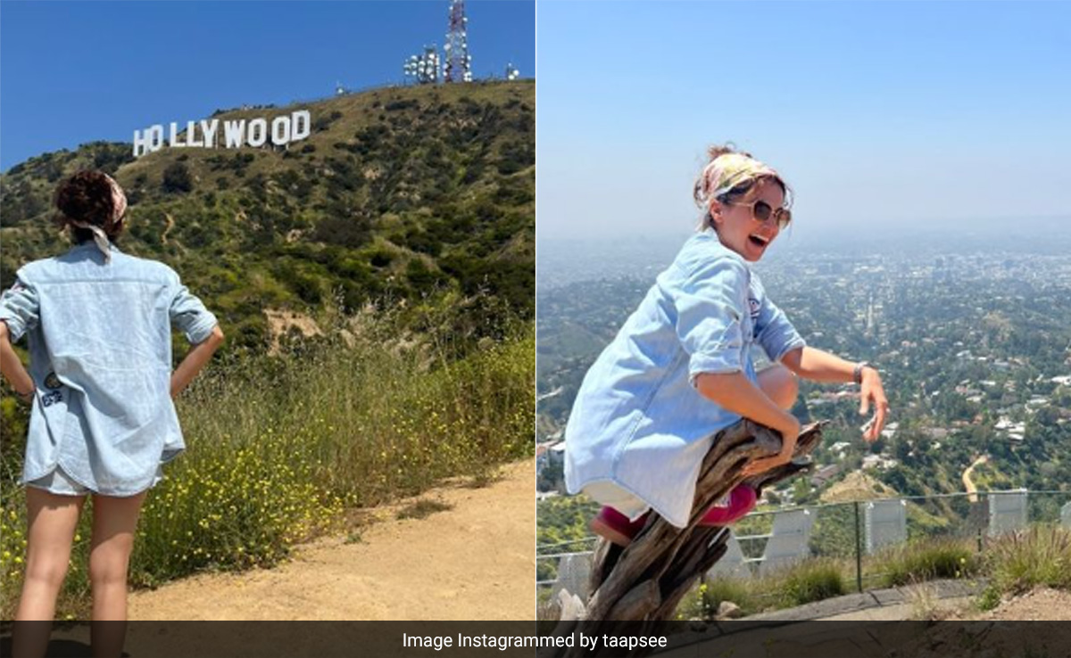 Taapsee Pannu Is Holidaying In Los Angeles And She Is Not Alone