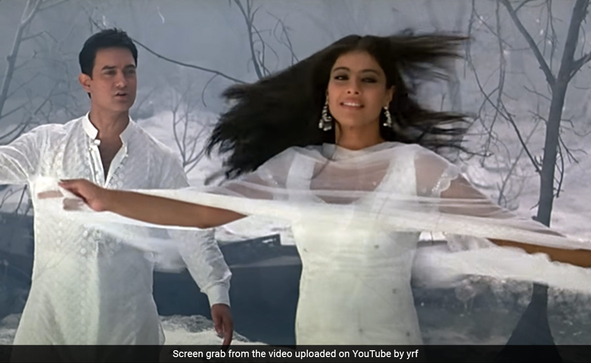 Kajol Shot <i>Fanaa</i> Song In Minus 27 Degrees Wearing Chiffon While Aamir Khan Wore...