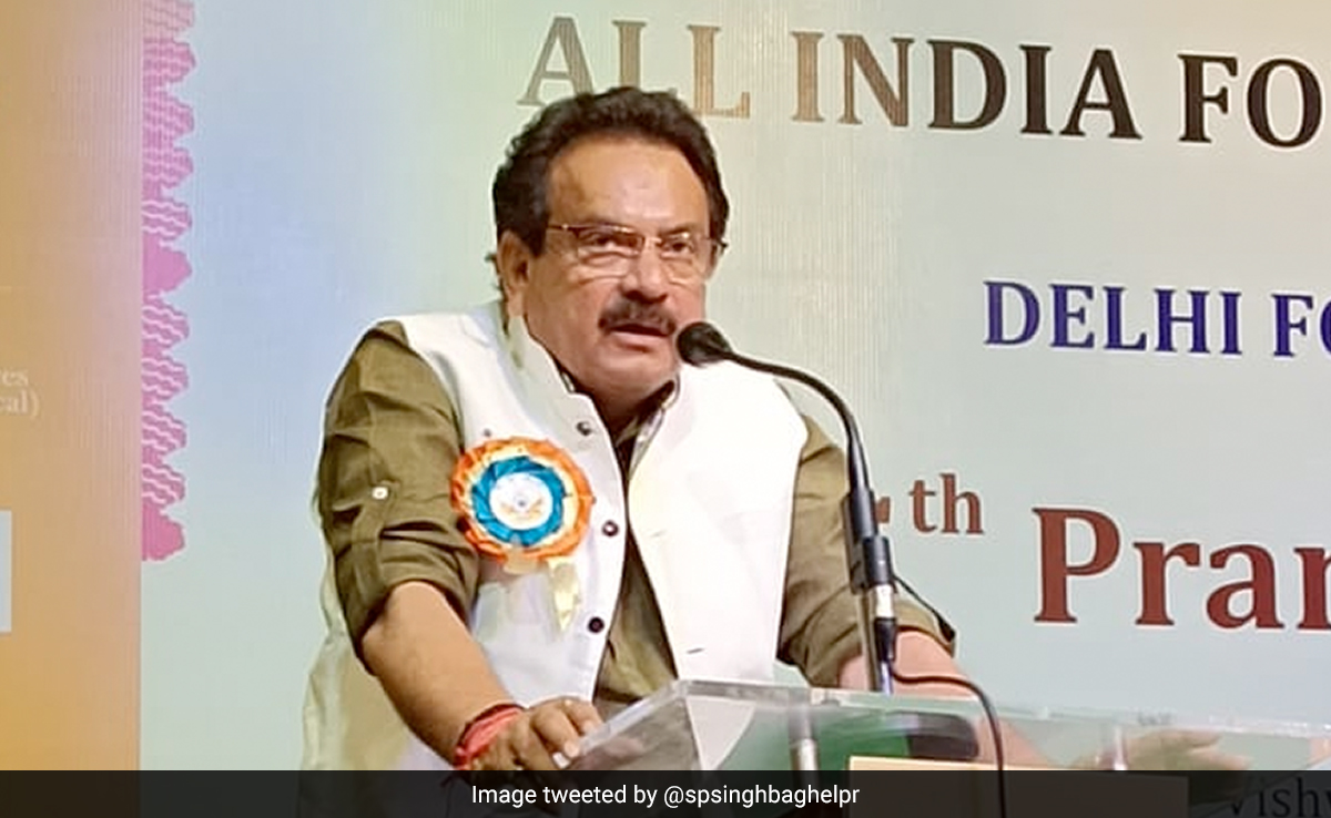 After Kiren Rijiju, Junior Law Minister SP Baghel Moved To Health Ministry