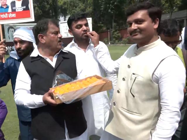 "Bajrang Bali" Chants At Congress Office As Party Taunts BJP In Karnataka