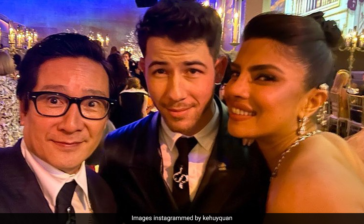 Inside Pic From Met Gala 2023: Priyanka Chopra And Nick Jonas' Selfie With Oscar Winner Ke Huy Quan