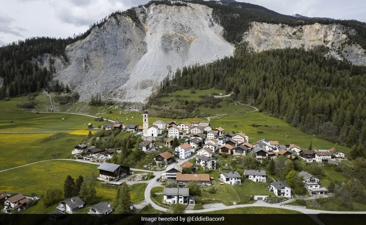 Village In Switzerland Told To Evacuate Over Rockslide Fears