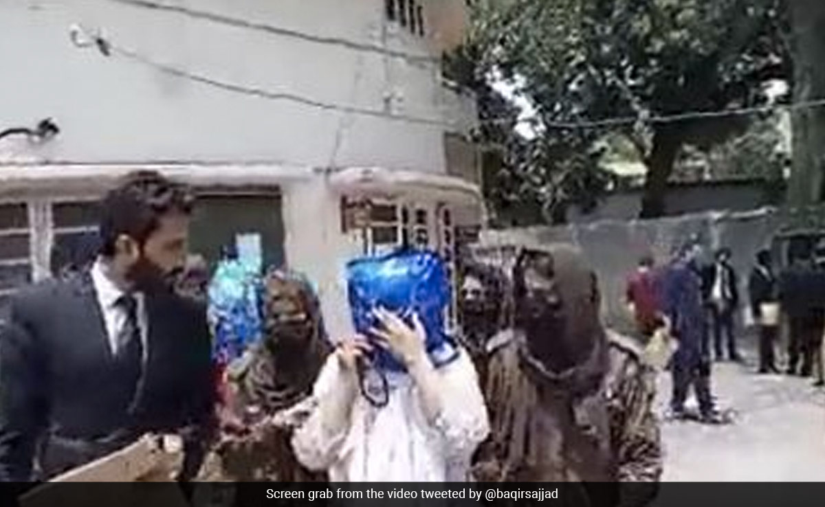 Plastic Bags On Heads, Imran Khan's Party's Women Workers Brought To Court