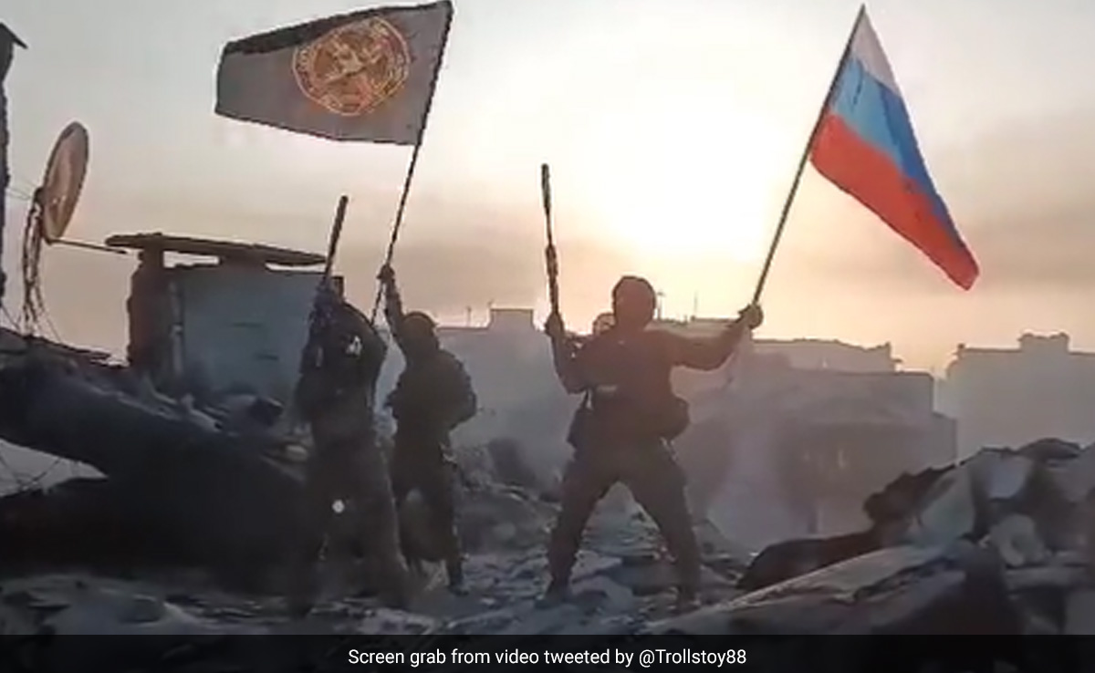 Watch: The Moment Russia Allegedly Captured Key Ukraine City Of Bakhmut