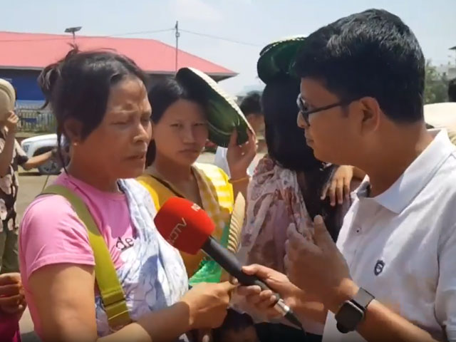 मणिपुर हिंसा : मोयरांग राहत कैंप में रह रहे लोगों ने सुनाई आपबीती, बोले - कहां जाएंगे, कहां रहेंगे 