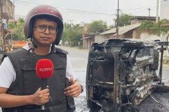 Manipur Violence: Curfew Continues, Security Forces Guard The Streets Manipur Violence: Curfew Continues, Security Forces Guard The Streets