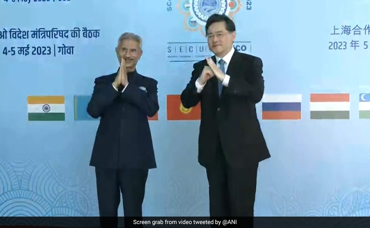 Watch: Chinese Minister Greets S Jaishankar's With "Salute" At Regional Meet