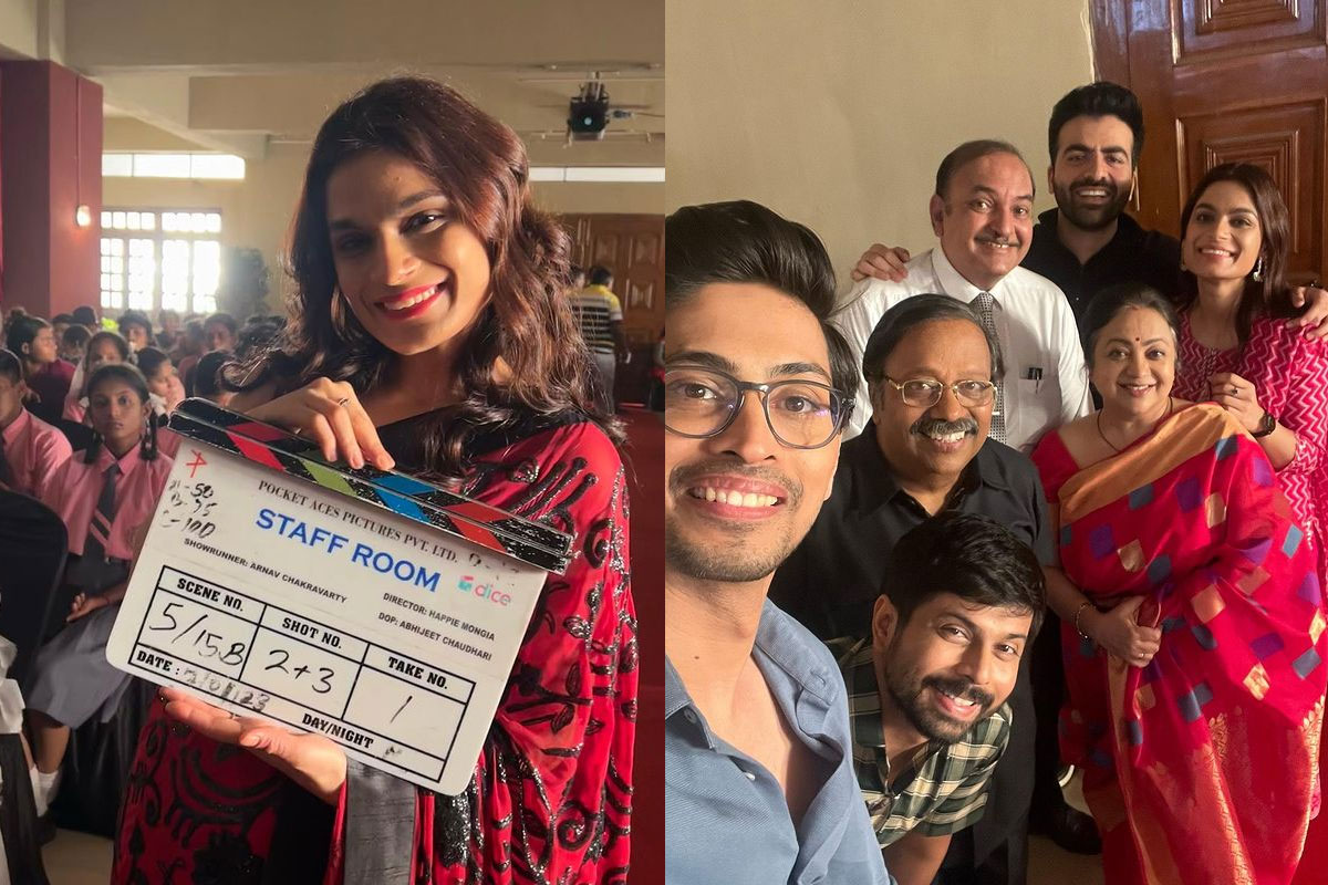 Srishti Dixit Relishes 'Staffroom' Shooting Memories, Says 'We'll Cherish Forever...'