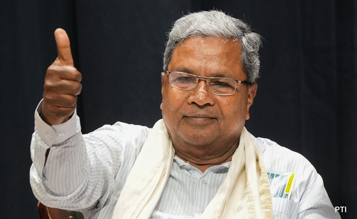 Siddaramaiah To Take Oath As Karnataka Chief Minister Today