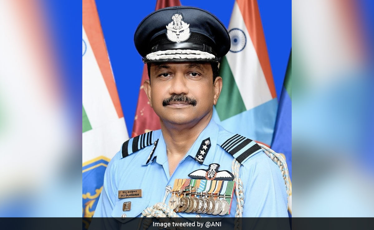 Air Marshal Saju Balakrishnan Takes Over As Chief Of Andaman Air Command