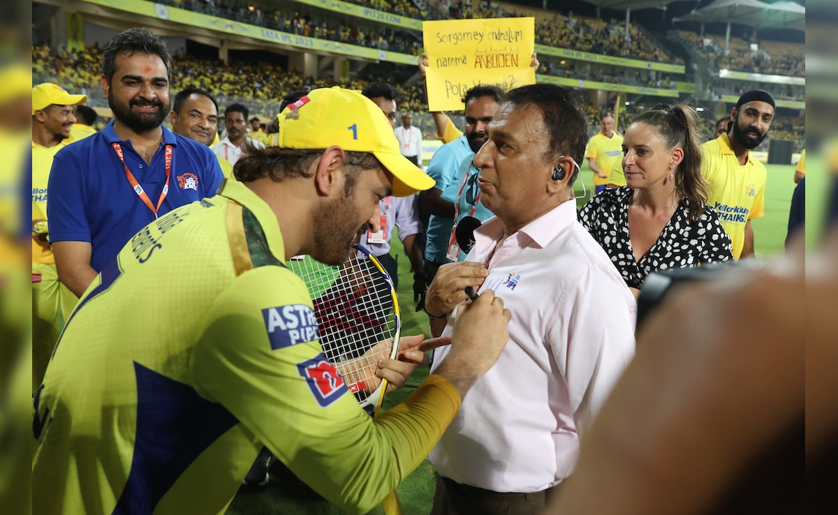 CSK vs SRH:  सुनील गावस्कर ने बताया, धोनी इस वजह से हैदराबाद के खिलाफ करो या मरो मैच में खेलने का रिस्क नहीं उठाना चाहेंगे