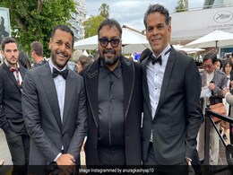 Cannes 2023: Anurag Kashyap And Friend Vikramaditya "Bruce Wayne" Motwane Twin In Tuxedos Cannes 2023: Anurag Kashyap And Friend Vikramaditya "Bruce Wayne" Motwane Twin In Tuxedos