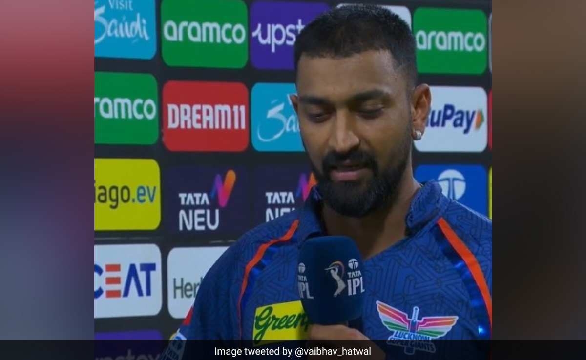 IPL 2023: Eliminator मुकाबले में हार के बाद बौखलाए Krunal Pandya ने खुद पर फोड़ा हार का ठीकरा, "मैंने उनके खिलाफ..."