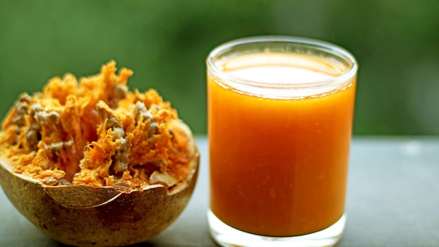 Bael juice is rich in vitamins C and A, along with other antioxidants