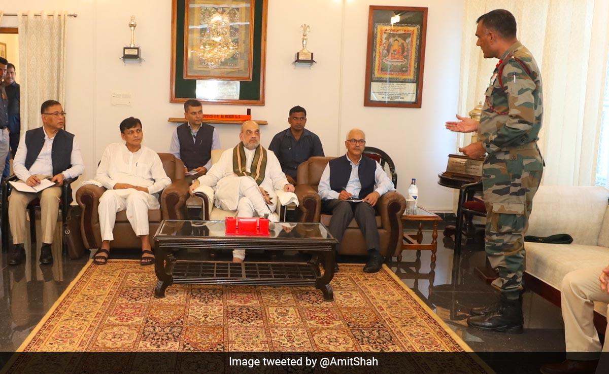 Amit Shah Visits 2 More Violence-Hit Districts In Manipur