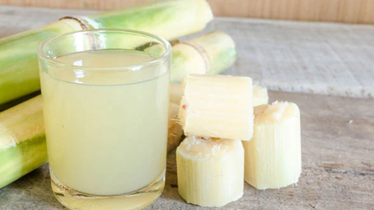 Chewing sugarcane occasionally can offer multiple health benefits
