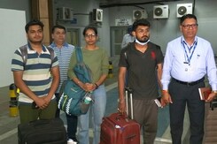 Haryana Students Return To Delhi From Violence-Hit Manipur Haryana Students Return To Delhi From Violence-Hit Manipur