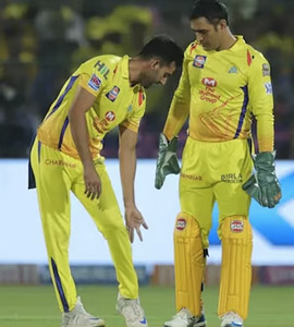 "Why Are You...?": Deepak Chahar Recalls IPL Incident When MS Dhoni Scolded Pacer