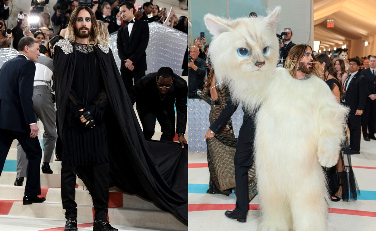 Met Gala 2023: In Pics - He Came As A Giant Cat, Left As Jared Leto