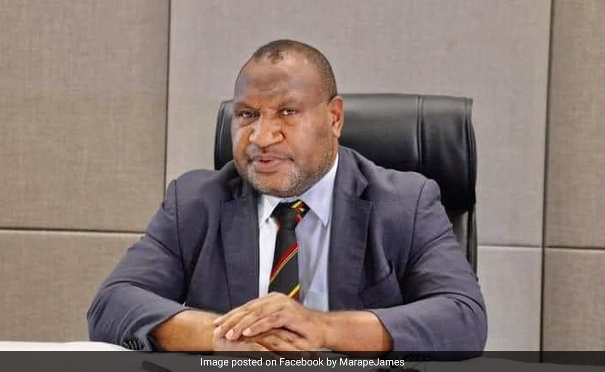 5 Points On James Marape, Papua New Guinea Leader Who Touched PM Modi's Feet