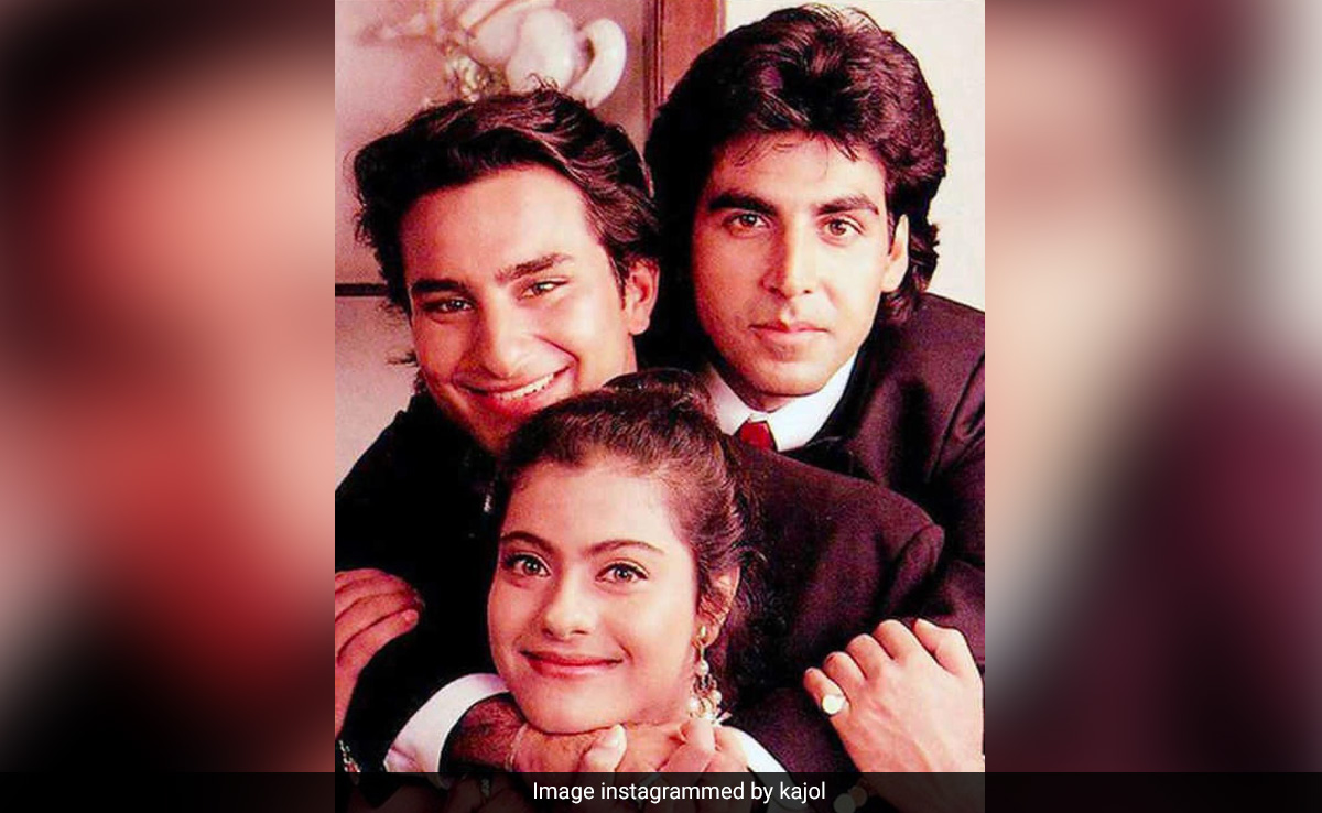 Kajol, Akshay Kumar And Saif Ali Khan In A Major Throwback