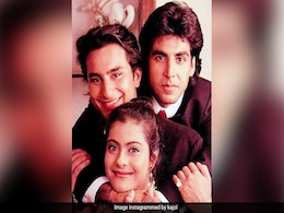 Kajol, Akshay Kumar And Saif Ali Khan In A Major Throwback Kajol, Akshay Kumar And Saif Ali Khan In A Major Throwback