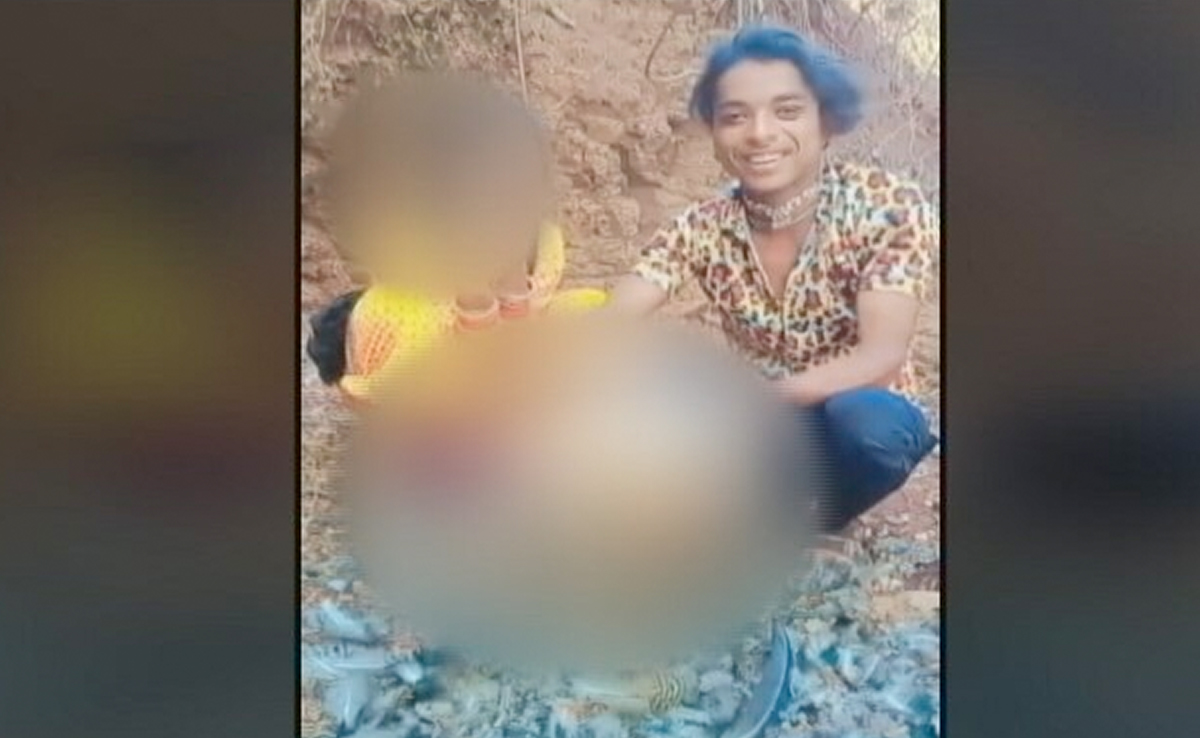 Gruesome Video Of Man Torturing Peacock Viral, Accused On The Run