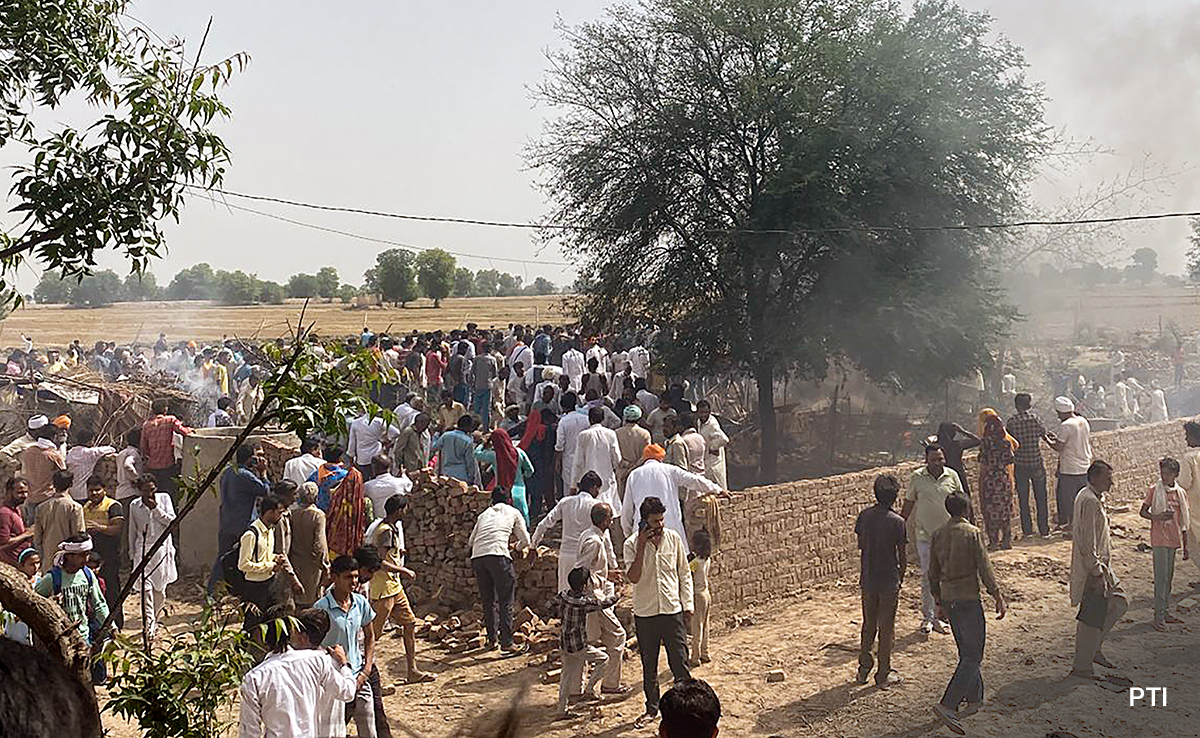 3 Villagers Dead As MiG-21 Jet Crashes Into Rajasthan Home, Pilot Ejects