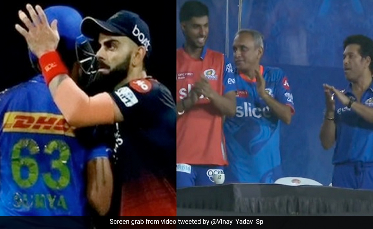 कोहली की थपकी, सचिन ने खड़े होकर बजाई ताली, ऐसा था सूर्यकुमार यादव की तूफानी पारी का रोमांच, Video