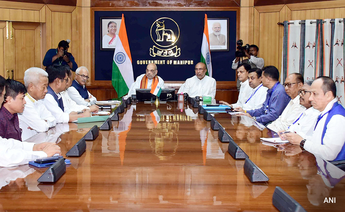 Amit Shah's Visit To Manipur Border Town Today After 5 Key Decisions