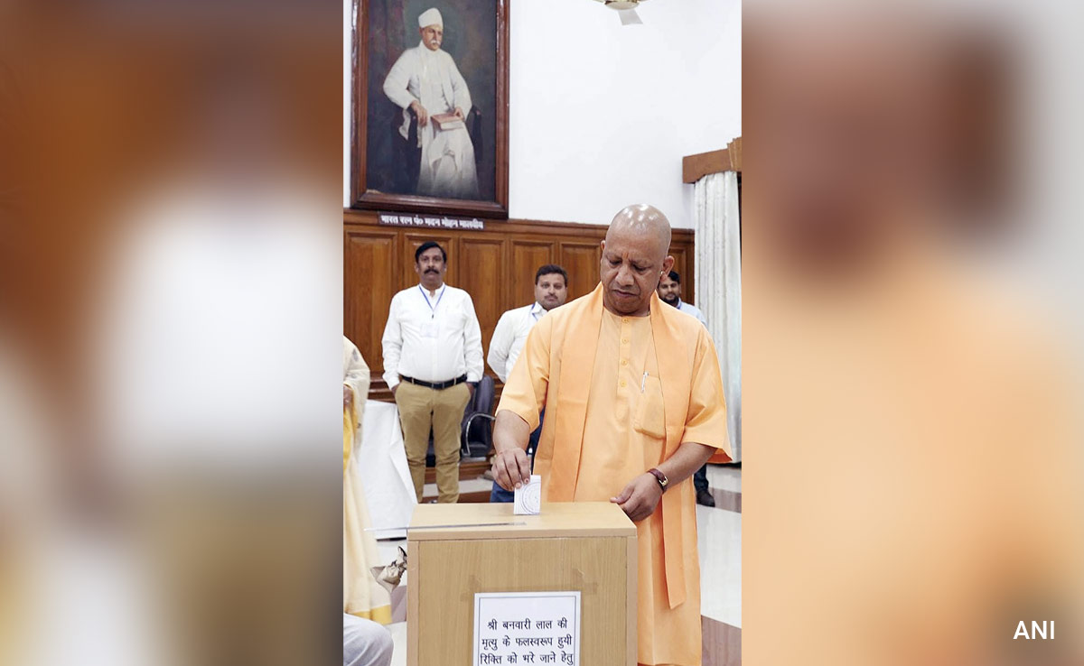 396 UP MLAs Cast Vote In Bypoll To Two Legislative Council Seats