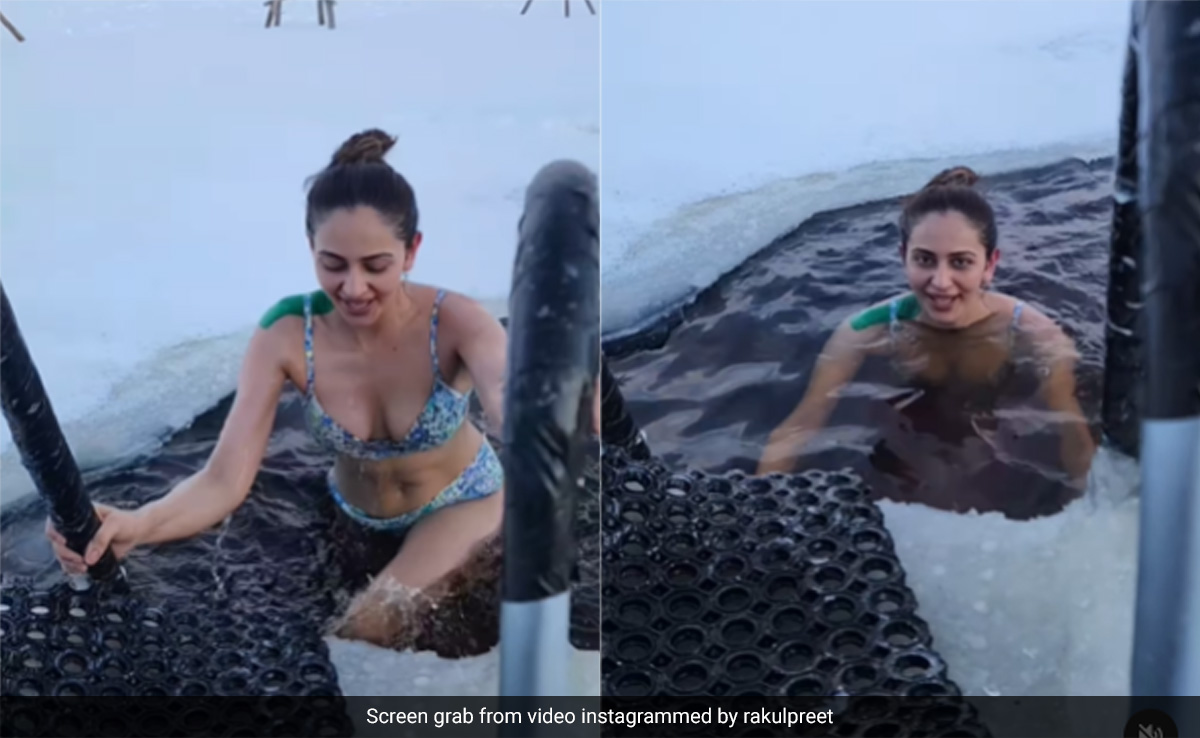 Rakul Preet Singh Is Making Cryotherapy Look So Easy. See Her Post