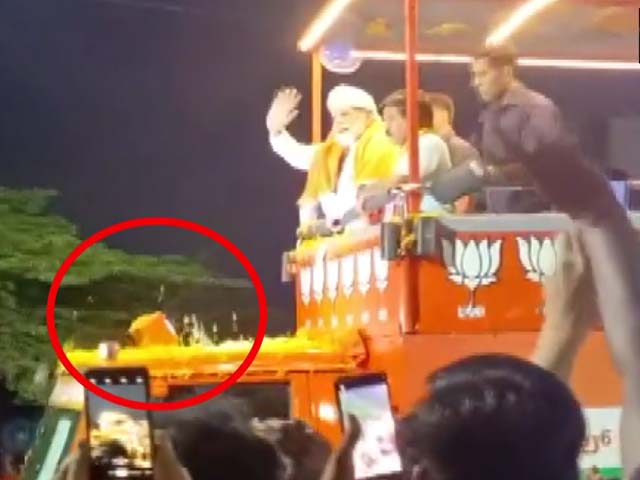 "BJP Worker Threw Phone At PM's Vehicle In Excitement": Karnataka Cops