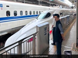 A Bullet Train Journey For MK Stalin In Japan, And Then A Tweet For India A Bullet Train Journey For MK Stalin In Japan, And Then A Tweet For India