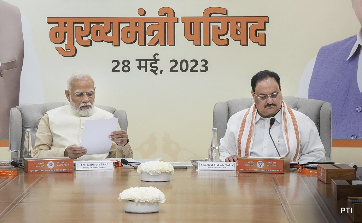 PM Modi's Big Meet With Chief Ministers Of BJP-Ruled States Over 2024 Strategy