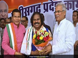 Chhattisgarh Tribal Leader Nand Kumar Sai Joins Congress After Quitting BJP Chhattisgarh Tribal Leader Nand Kumar Sai Joins Congress After Quitting BJP